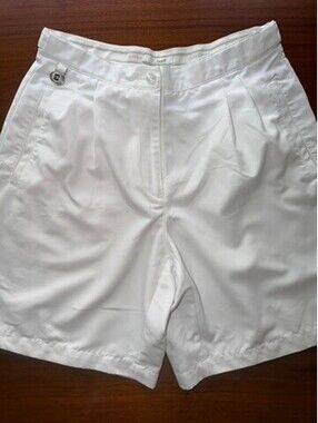 Liz Golf Women's White  Golf Shorts - Size 8P